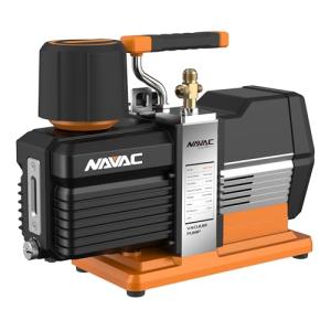 NAVAC NP12DM Dual-Stage Vacuum Pump, 12 CFM