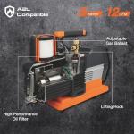 NAVAC NP12DM Dual-Stage Vacuum Pump, 12 CFM