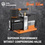 NAVAC NP12DM Dual-Stage Vacuum Pump, 12 CFM