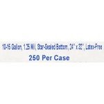 McKesson Red Biohazard Waste Bags, 250 Count