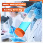 100 Pack 50ml Self-Standing Centrifuge Tubes