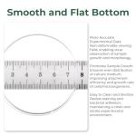 5 Pack 75mm Thick Glass Petri Dishes with Lid