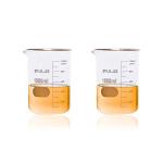 ULAB 1000ml Borosilicate Glass Beakers - Pack of 2
