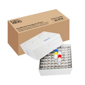 CryoKing 81-Well Microtube Storage Freezer Box