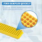 CryoKing 5PCS Microcentrifuge Tube Rack Set