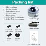 Benchtop Electric Centrifuge for Test Tubes