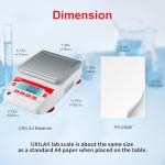 High Precision 2200g Digital Lab Scale with Calibration