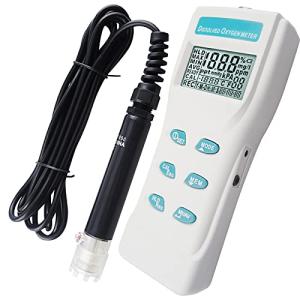 Portable Dissolved Oxygen Meter with Large LCD Display