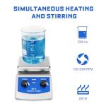Magnetic Stirrer Hot Plate, 180W, 100-2000rpm