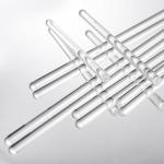 Yarlung 40-Pack Clear Glass Stirring Rods