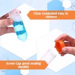 Sterile Conical Centrifuge Tubes with Caps - 50 Pack