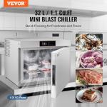 VEVOR 32L Commercial Blast Freezer with Trays