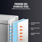 VEVOR 32L Commercial Blast Freezer with Trays