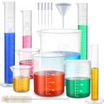 16 Pack Graduated Cylinder and Beaker Set