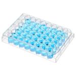Clear Polystyrene Plate with Lid - 48-Well Rack