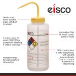EISCO 500ml Isopropanol Wash Bottle with Labels