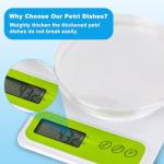 10 Pack of Sterile Clear Petri Dishes 150mm