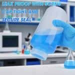 16oz Plastic Sample Bottles with Leak-Proof Caps