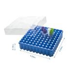 CryoKing 100-Well Polycarbonate Freezer Boxes, 20 Case