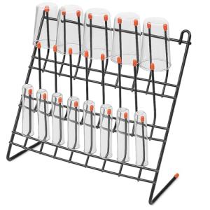 Copkim 24-Peg Lab Drying Rack for Glassware