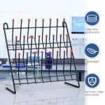 Copkim 24-Peg Lab Drying Rack for Glassware