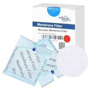 MCE Gridded Membrane Filters, 47 mm, 0.45 um