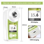 Digital Brix Refractometer for Juice and Fruit