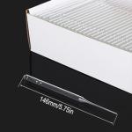 Disposable Borosilicate Glass Pasteur Pipettes - 250 Pack