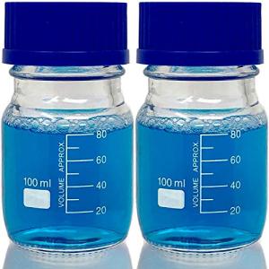 Karter Scientific 100ml Borosilicate Glass Bottles (2 Pack)