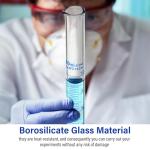 12 Pcs 10ml Glass Graduated Measuring Cylinders