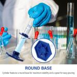 12 Pcs 10ml Glass Graduated Measuring Cylinders