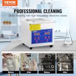 VEVOR 1.3L Ultrasonic Jewelry and Eyeglass Cleaner
