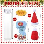 Funny Christmas Candy Poop Test Tubes - 12 Pack