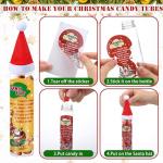 Funny Christmas Candy Poop Test Tubes - 12 Pack