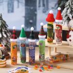 Funny Christmas Candy Poop Test Tubes - 12 Pack