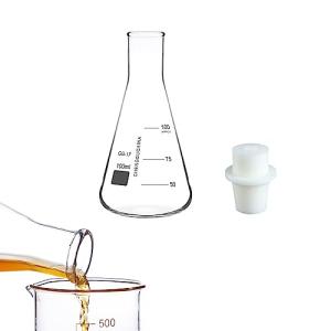 100ml Graduated Glass Erlenmeyer Flask Set