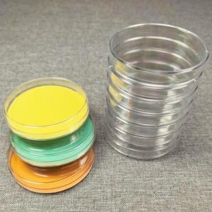 20-Piece 90 mm Plastic Petri Dish Set
