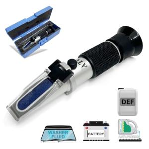 5-in-1 Refractometer for Antifreeze and Coolant