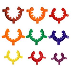 StonyLab 9-Piece Plastic Joint Clips Set