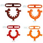 StonyLab 9-Piece Plastic Joint Clips Set