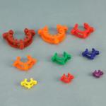 StonyLab 9-Piece Plastic Joint Clips Set