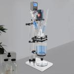 3L Jacketed Glass Reactor with LCD Display
