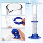 10 Pack Thick Glass Graduated Measuring Cylinders