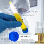 50 Pack 15ml Conical Centrifuge Tubes with Rack