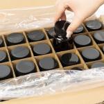 Amber Glass Wide Mouth Packer Bottles, 120 ML Pack of 24