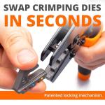 Wirefy 9" High Leverage Crimping Tool