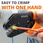 Wirefy 9" High Leverage Crimping Tool