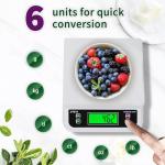 Large Digital Kitchen Scale 66LB for Food