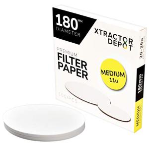Premium 180mm Chemistry Lab Filter Paper Pack