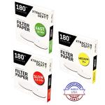 Premium 180mm Chemistry Lab Filter Paper Pack